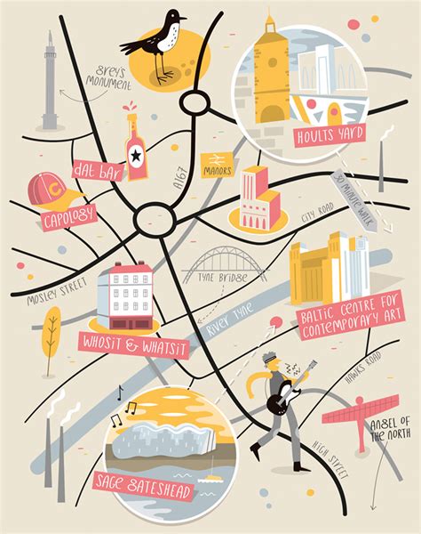 Illustrated Map .